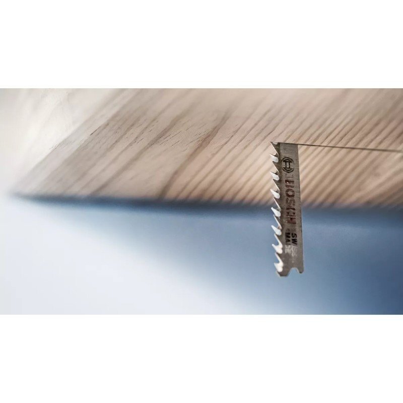 Pjūkleliai BOSCH Expert Wood 2-side clean T 308 BP, 5vnt. 2 Pjūkleliai BOSCH Expert Wood 2-side clean T 308 BP, 5vnt. 2