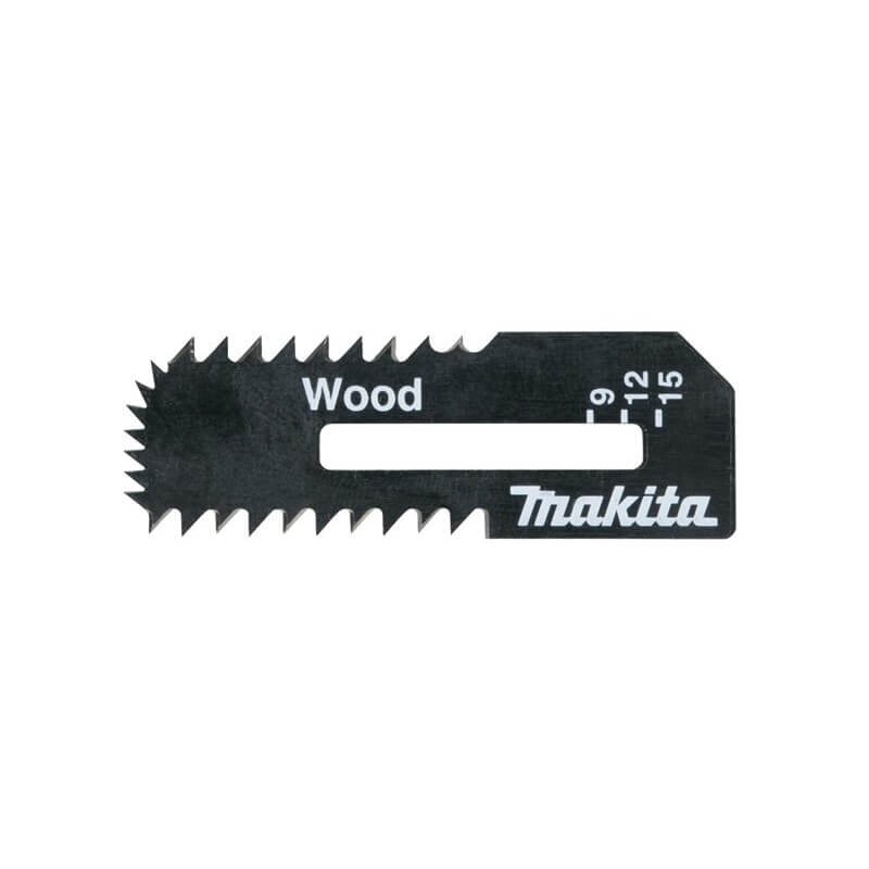 Pjūkleliai medžio plokštei MAKITA 55x18x0,55 mm, 2vnt. Pjūkleliai medžio plokštei MAKITA 55x18x0,55 mm, 2vnt.