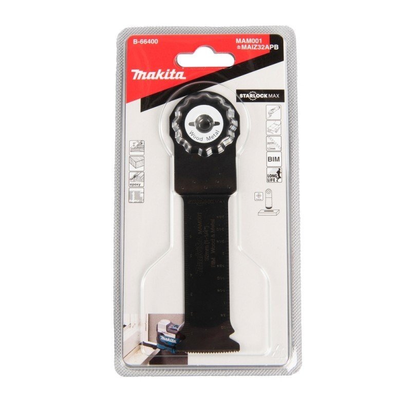 Pjūklelis įgilinamajam pjovimui MAKITA MAM001 32mm 1 Pjūklelis įgilinamajam pjovimui MAKITA MAM001 32mm 1