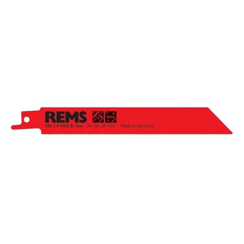 Pjūklelis tiesiniam pjūklui metalui REMS 150mm, 5vnt. Pjūklelis tiesiniam pjūklui metalui REMS 150mm, 5vnt.