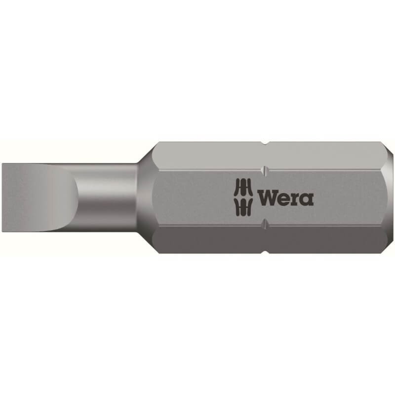 Plokščias atsuktuvo antgalis WERA 800/1Z 1,0x5,5x25mm Plokščias atsuktuvo antgalis WERA 800/1Z 1,0x5,5x25mm