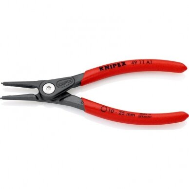 Preciziškos replės išoriniams žiedams KNIPEX 4911A1 10-25 mm Preciziškos replės išoriniams žiedams KNIPEX 4911A1 10-25 mm