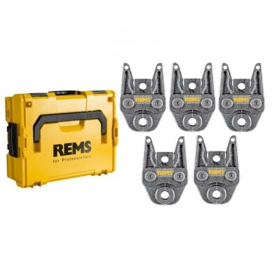 Presavimo galvų rinkinys REMS TH16, 18, 20, 26, 32 Presavimo galvų rinkinys REMS TH16, 18, 20, 26, 32