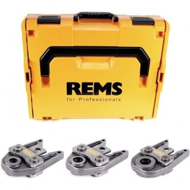 Presavimo galvų rinkinys REMS TH16, 20, 26 Presavimo galvų rinkinys REMS TH16, 20, 26