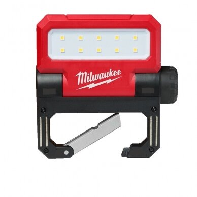 USB įkraunamas LED prožektorius Milwaukee L4 FFL-301 3