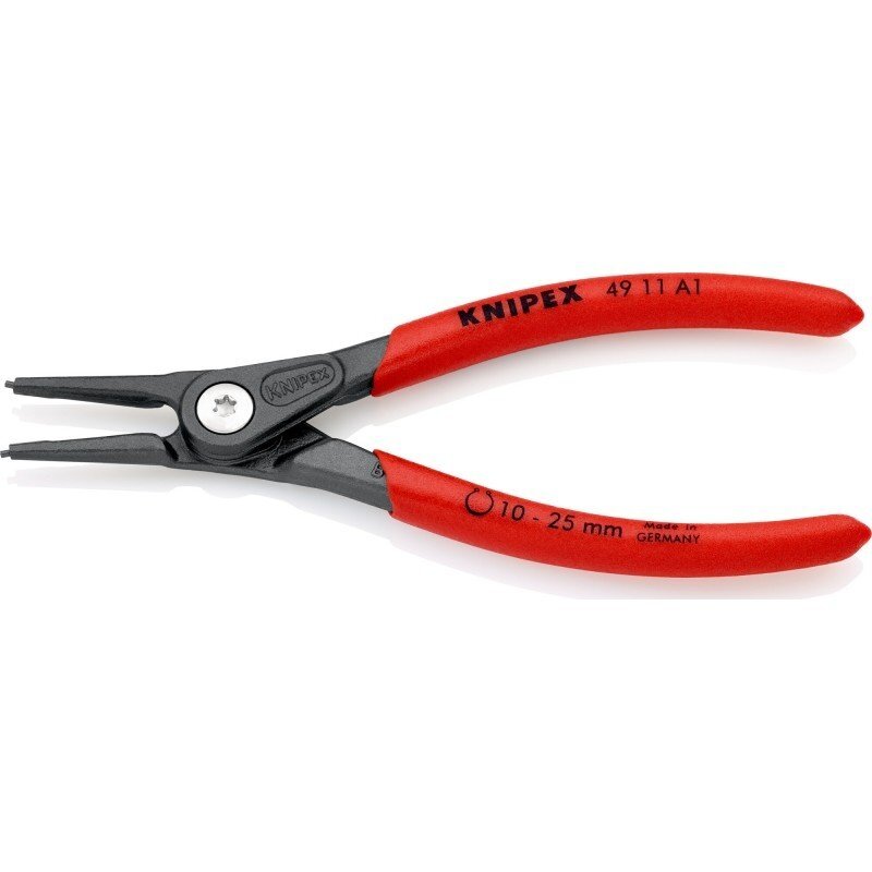Preciziškos replės išoriniams žiedams KNIPEX 4911A1 10-25 mm