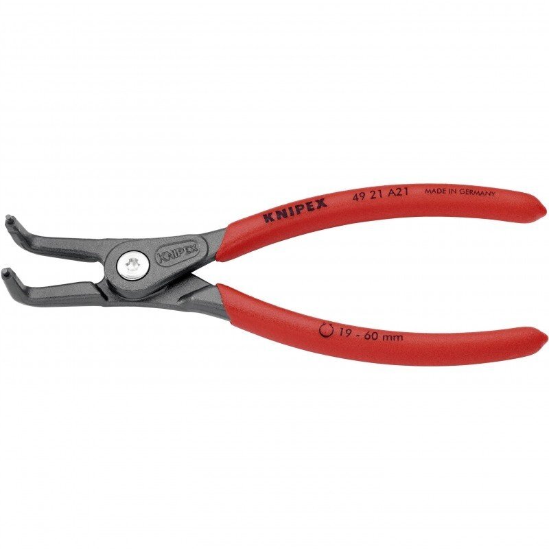 Preciziškos replės išoriniams žiedams KNIPEX 4921A 85-140 mm