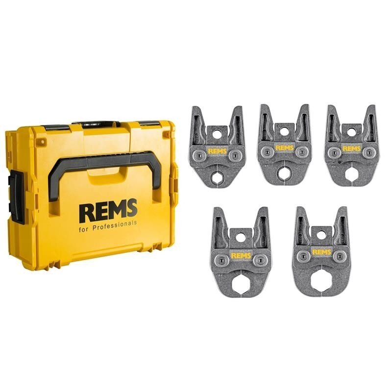 Presavimo galvų rinkinys lagamine REMS V15-18-22-28-35 Presavimo galvų rinkinys lagamine REMS V15-18-22-28-35