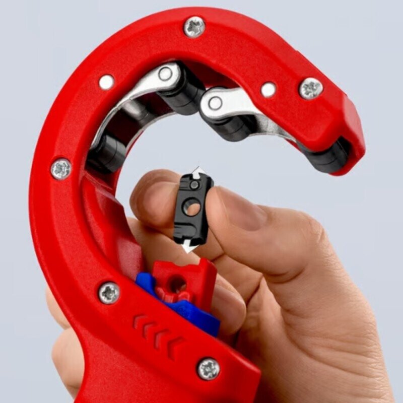 PVC vamzdžių pjaustiklis KNIPEX DPT50 2 PVC vamzdžių pjaustiklis KNIPEX DPT50 2