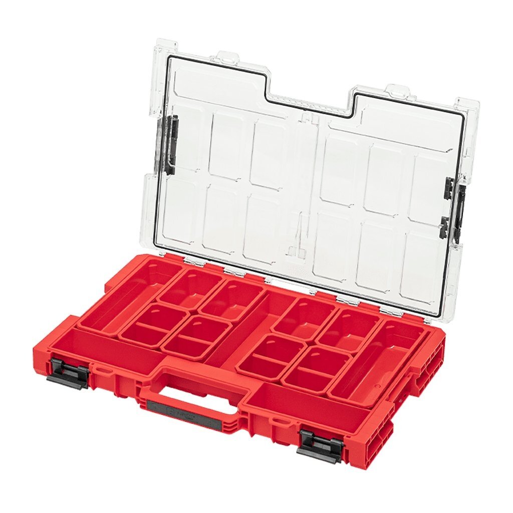 QBRICK ONE smulkmenų dėtuvė L 2.0 RED 1 QBRICK ONE smulkmenų dėtuvė L 2.0 RED 1