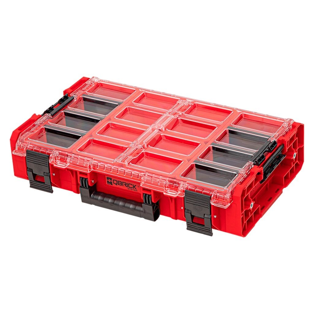 QBRICK ONE smulkmenų dėtuvė XL 2.0 RED QBRICK ONE smulkmenų dėtuvė XL 2.0 RED