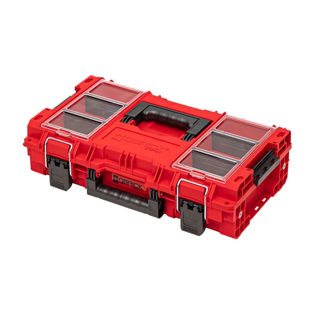 QBRICK PRIME įrankių dėžė 150 PROFI RED 4 QBRICK PRIME įrankių dėžė 150 PROFI RED 4