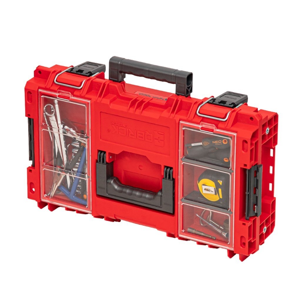 QBRICK PRIME įrankių dėžė 150 PROFI RED 5 QBRICK PRIME įrankių dėžė 150 PROFI RED 5