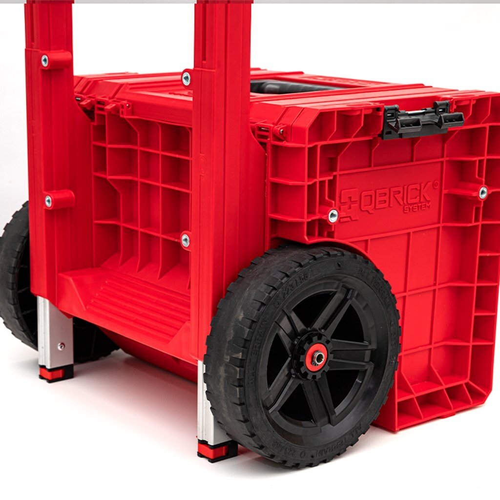 QBRICK PRO įrankių dėžė su ratukais 2.0 PLUS RED 5 QBRICK PRO įrankių dėžė su ratukais 2.0 PLUS RED 5