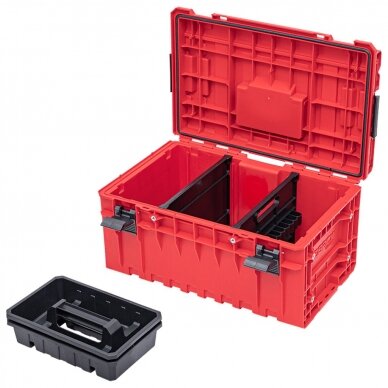 QBRICK ONE įrankių dėžė 350 VARIO 2.0 RED 2 QBRICK ONE įrankių dėžė 350 VARIO 2.0 RED 2