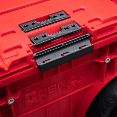 QBRICK ONE Įrankių dėžė su ratukais 2.0 RED 5 QBRICK ONE Įrankių dėžė su ratukais 2.0 RED 5