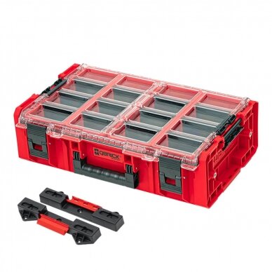 QBRICK ONE smulkmenų dėtuvė 2XL 2.0 RED + adapteris (2 vnt.) QBRICK ONE smulkmenų dėtuvė 2XL 2.0 RED + adapteris (2 vnt.)