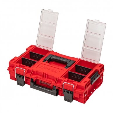 QBRICK PRIME įrankių dėžė 150 PROFI RED 2 QBRICK PRIME įrankių dėžė 150 PROFI RED 2