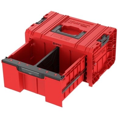 QBRICK PRO įrankių dėžė su stalčiu 2.0 EXPERT RED 1 QBRICK PRO įrankių dėžė su stalčiu 2.0 EXPERT RED 1