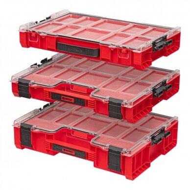 QBRICK PRO smulkmenų dėtuvė 100 RED 2 QBRICK PRO smulkmenų dėtuvė 100 RED 2