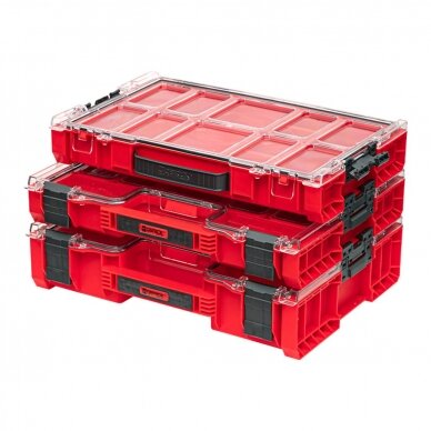 QBRICK PRO smulkmenų dėtuvė 200 RED 3 QBRICK PRO smulkmenų dėtuvė 200 RED 3