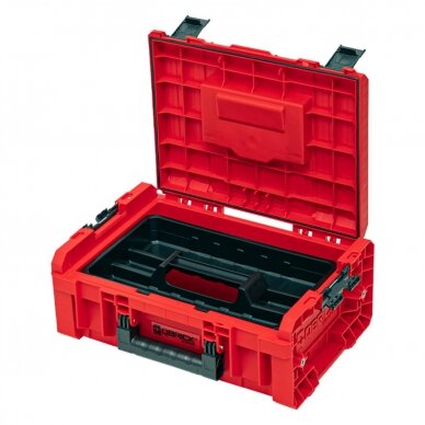 QBRICK PRO techniko įrankių dėklas 2.0 RED 2 QBRICK PRO techniko įrankių dėklas 2.0 RED 2
