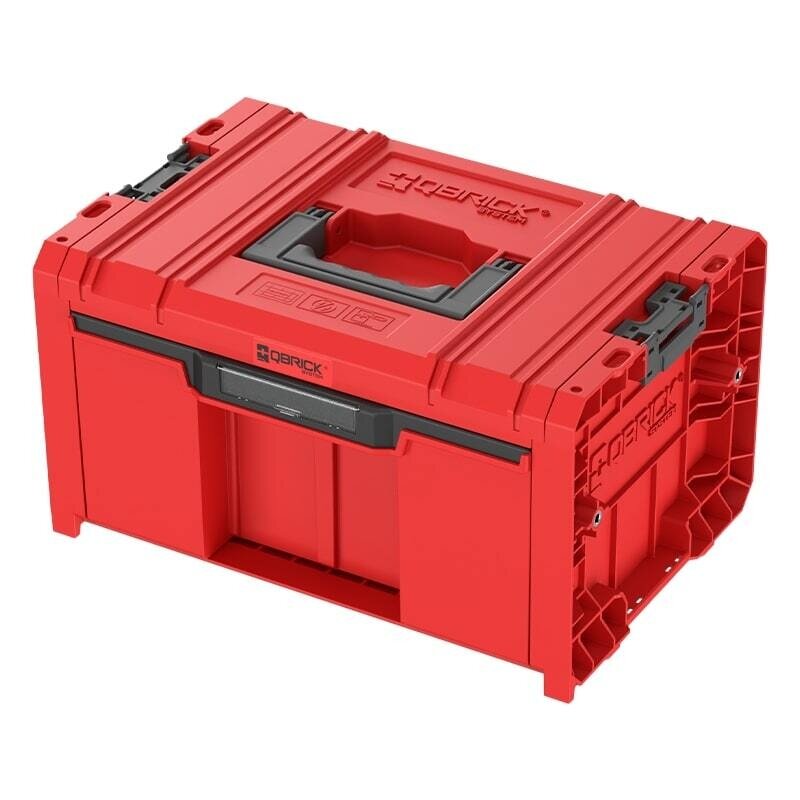 QBRICK PRO įrankių dėžė su stalčiu 2.0 EXPERT RED QBRICK PRO įrankių dėžė su stalčiu 2.0 EXPERT RED