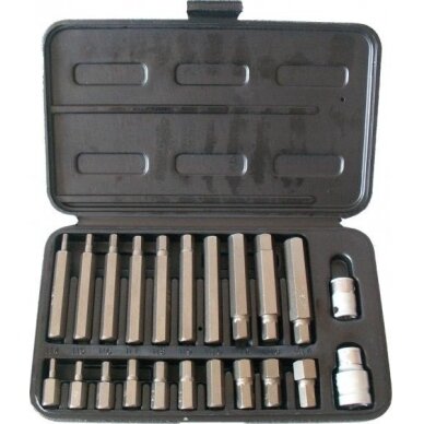 Raktai HEX4 - HEX14 22 vnt. Raktai HEX4 - HEX14 22 vnt.