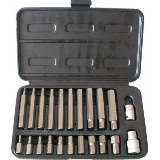 Raktai HEX4 - HEX14 22 vnt. Raktai HEX4 - HEX14 22 vnt.