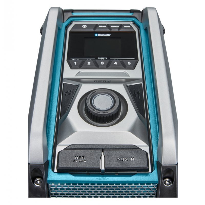 Radijo imtuvas su bluetooth MAKITA MR007GZ 9 Radijo imtuvas su bluetooth MAKITA MR007GZ 9
