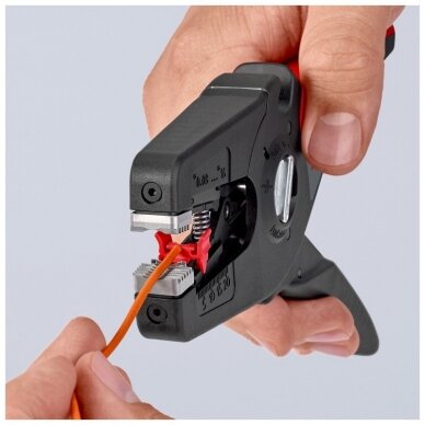 Replės laidų nuizoliavimui KNIPEX PreciStrip 16 10 Replės laidų nuizoliavimui KNIPEX PreciStrip 16 10