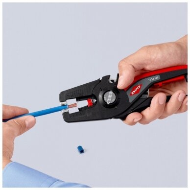 Replės laidų nuizoliavimui KNIPEX PreciStrip 16 4 Replės laidų nuizoliavimui KNIPEX PreciStrip 16 4