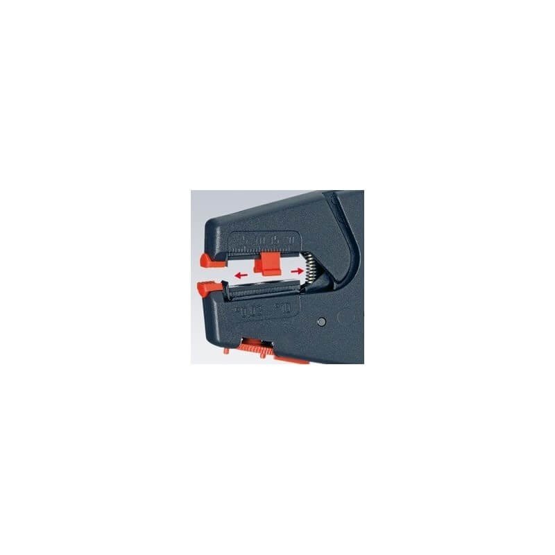 Replės laidų nuizoliavimui KNIPEX 1240 1 Replės laidų nuizoliavimui KNIPEX 1240 1