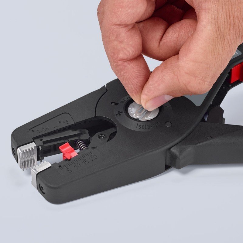 Replės laidų nuizoliavimui KNIPEX PreciStrip 16 11 Replės laidų nuizoliavimui KNIPEX PreciStrip 16 11