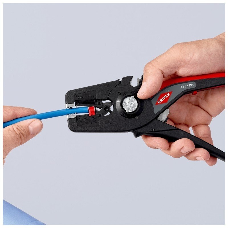 Replės laidų nuizoliavimui KNIPEX PreciStrip 16 3 Replės laidų nuizoliavimui KNIPEX PreciStrip 16 3