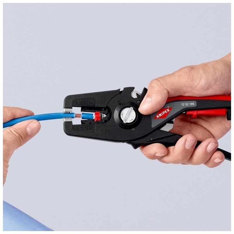 Replės laidų nuizoliavimui KNIPEX PreciStrip 16 5 Replės laidų nuizoliavimui KNIPEX PreciStrip 16 5