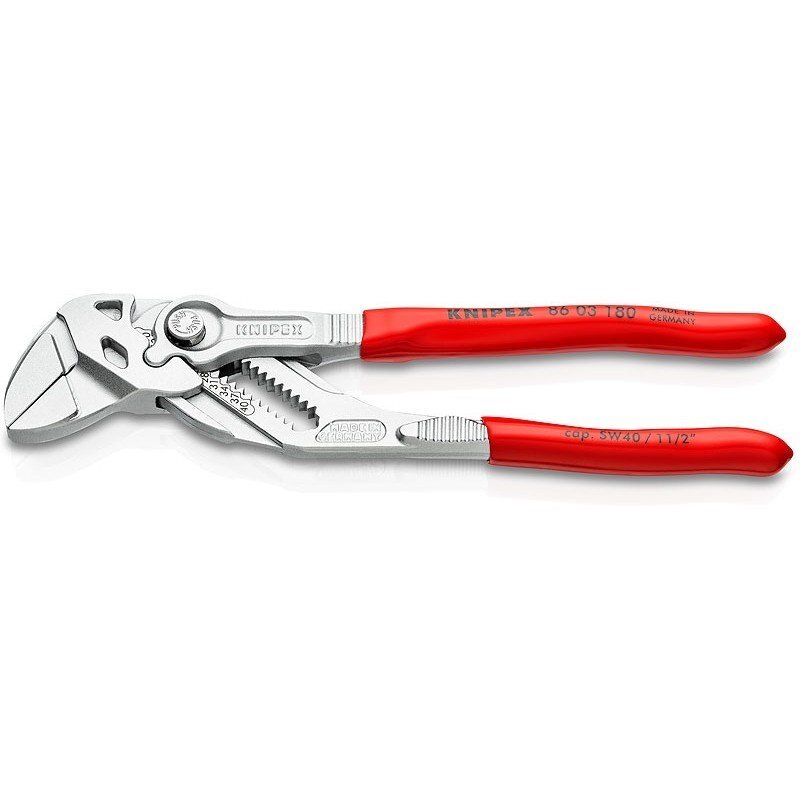 Replės-veržliaraktis KNIPEX 8603 180mm Replės-veržliaraktis KNIPEX 8603 180mm