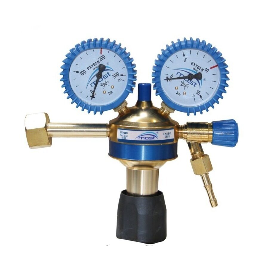 Reduktorius O2 Brass Most BLUE 3/4 Reduktorius O2 Brass Most BLUE 3/4