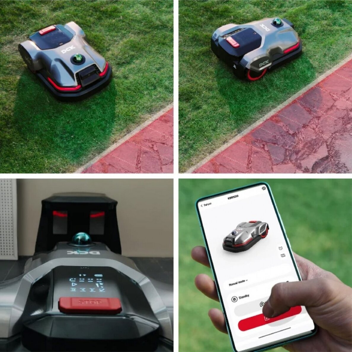 Vejos robotas DCK S2000 4G - LiDAR, 2000 m² 4G be laido KDRM220 1 Vejos robotas DCK S2000 4G - LiDAR, 2000 m² 4G be laido KDRM220 1