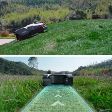 Vejos robotas DCK S2000 4G - LiDAR, 2000 m² 4G be laido KDRM220 5