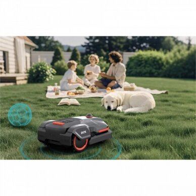 Vejos robotas DCK S2000 4G - LiDAR, 2000 m² 4G be laido KDRM220 6