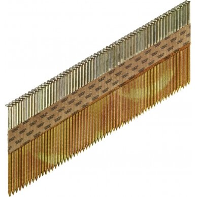 Šaudomos rievėtos vinys 3,1x90, Be padengimo, 34°, HE, SENCO, 2000vnt. (vidaus darbams) Šaudomos rievėtos vinys 3,1x90, Be padengimo, 34°, HE, SENCO, 2000vnt. (vidaus darbams)