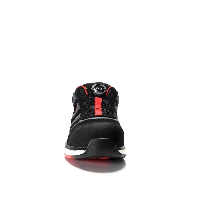 Sandalai ELTEN Jo Rapid Boa Black Red easy ESD S1P, juodi 48 2