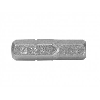 Šešiak. vidinis antgalis 1/4", 6x25 mm 2