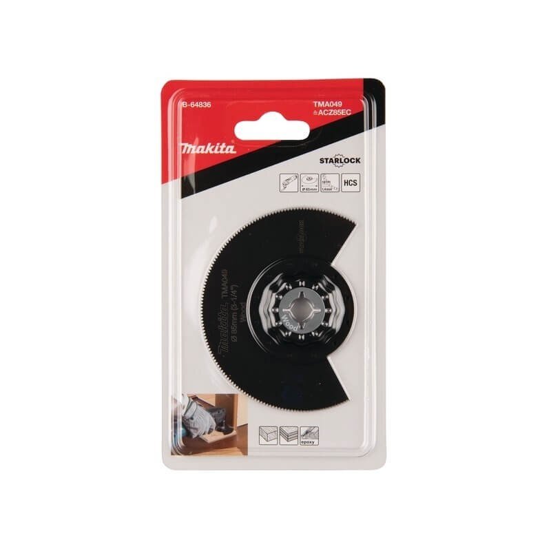 Segmentinis pjūklelis medienai MAKITA TMA049 85mm 1 Segmentinis pjūklelis medienai MAKITA TMA049 85mm 1