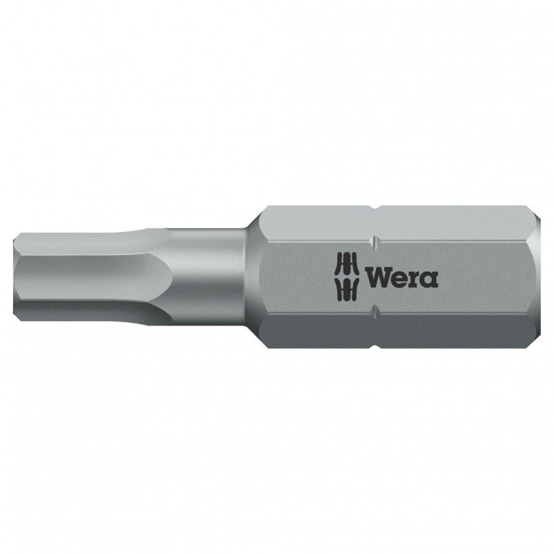 Šešiakampis atsuktuvo antgalis WERA 840/1 Z SW2,5x25mm Šešiakampis atsuktuvo antgalis WERA 840/1 Z SW2,5x25mm