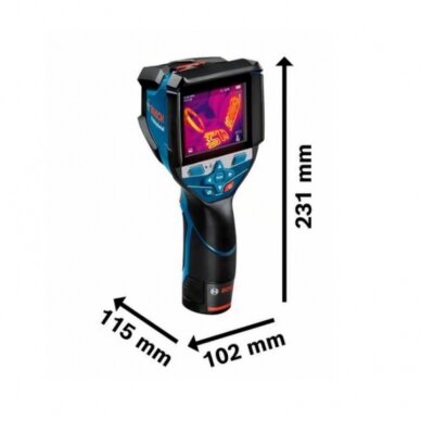 Šiluminė kamera BOSCH GTC 600 C 1 Šiluminė kamera BOSCH GTC 600 C 1