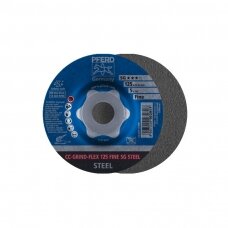 Šlifavimo diskas PFERD CC-GRIND-FLEX 125 SG-Steel Fine