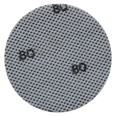 Šlif. tinklelis VELCRO 125 mm, 3 x 80 g 1 Šlif. tinklelis VELCRO 125 mm, 3 x 80 g 1