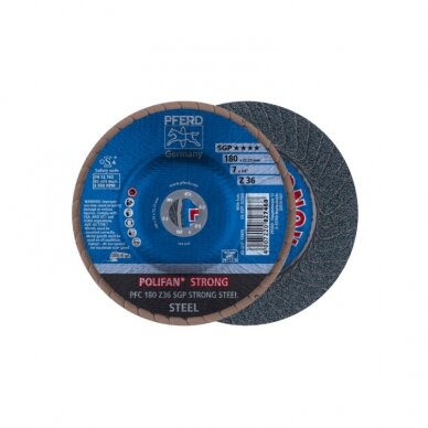 Šlifavimo diskas PFERD PFC 180 Z 36 SGP STRONG Šlifavimo diskas PFERD PFC 180 Z 36 SGP STRONG